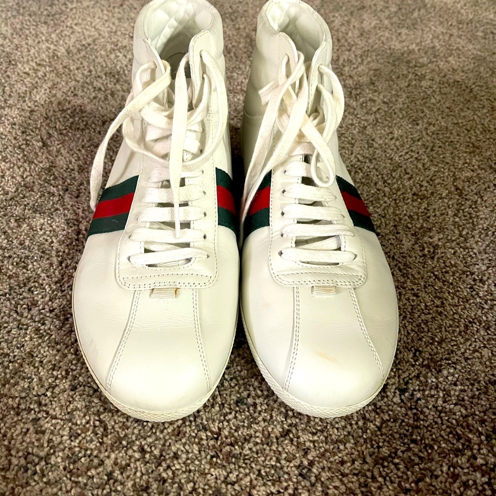 I am selling my Gucci high tops